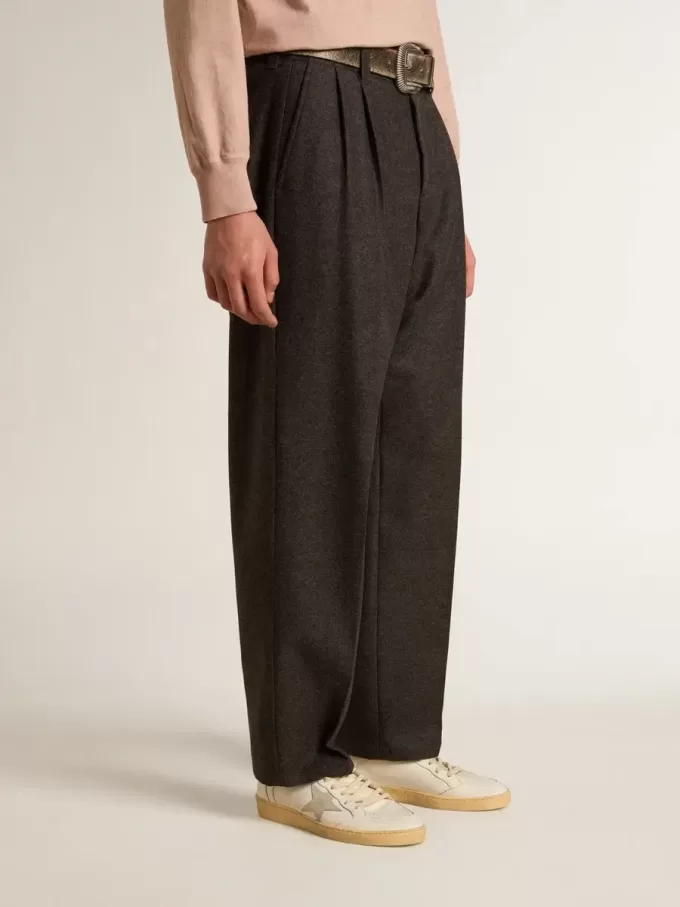 Ball Star con estrella de ante gris hielo y lengüeta del talón de cuero azul