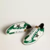 Ball Star LAB para hombre en piel verde y blanca con estrella plateada Ball Star LAB para hombre en piel verde y blanca con estrella plateada