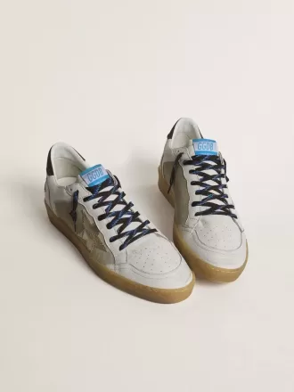 Ball Star LTD con estrella de cuero craquelado laminado y lengüeta del talón de cuero marrón