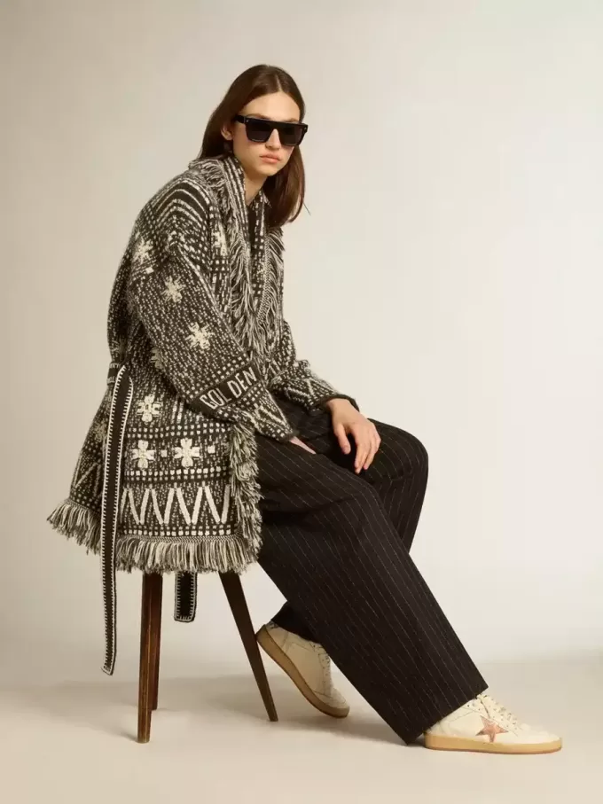 Ball Star LTD en lona y napa con estrella de cuero metalizado bronce