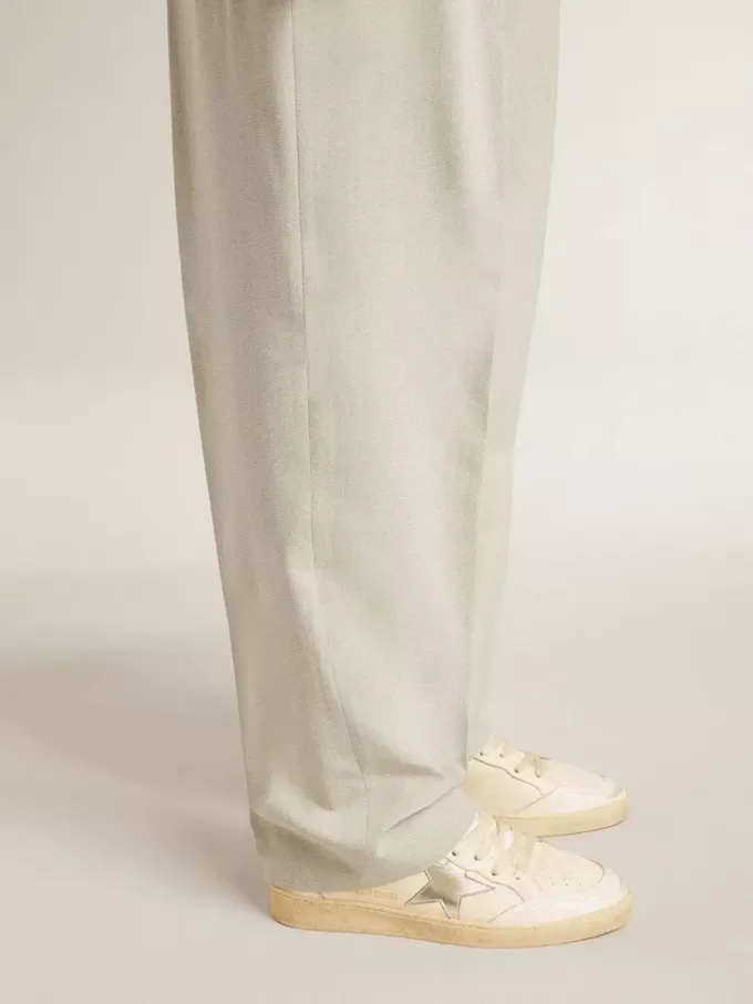 Ball Star LTD en napa con estrella de piel metalizada y lengüeta de ante en el talón