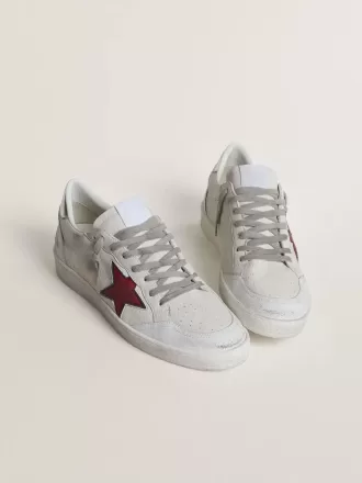Ball Star LTD para hombre con estrella roja y lengüeta plateada en el talón