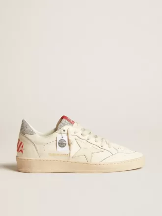 Ball Star LTD para hombre en napa con estrella blanca y lengüeta del talón con cristal Swarovski