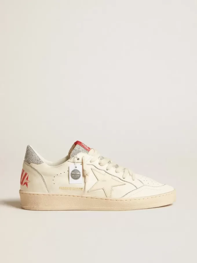 Ball Star LTD para hombre en napa con estrella blanca y lengüeta del talón con cristal Swarovski