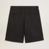 Bermudas de hombre en lana azul oscuro
