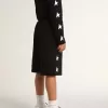 Bermudas negras para niño con estrellas blancas