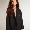 Blazer azul oscuro con doble botonadura para niño Blazer azul oscuro con doble botonadura para niño