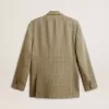Blazer de doble botonadura para hombre en lana Shetland