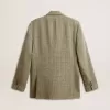 Blazer de doble botonadura para hombre en lana Shetland