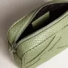 Bolso Mini Star en piel verde claro con estampado de serpiente Bolso Mini Star en piel verde claro con estampado de serpiente