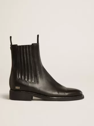 Botas Chelsea de mujer en piel negra