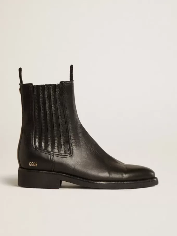 Botas Chelsea de mujer en piel negra