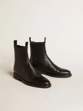 Botas Chelsea de mujer en piel negra