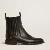 Botas Chelsea para hombre en piel negra