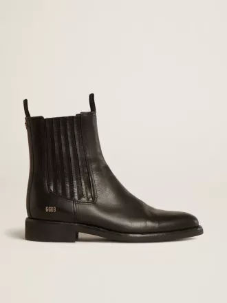 Botas Chelsea para hombre en piel negra Botas Chelsea para hombre en piel negra