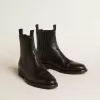 Botas Chelsea para hombre en piel negra