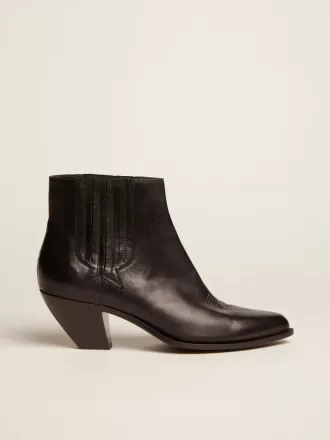Botas Sunset para mujer en piel negra
