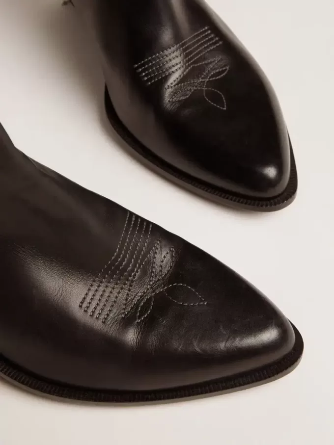 Botas Sunset para mujer en piel negra