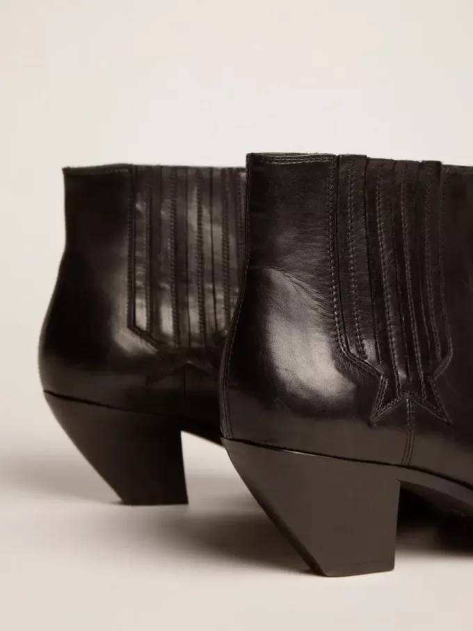 Botas Sunset para mujer en piel negra