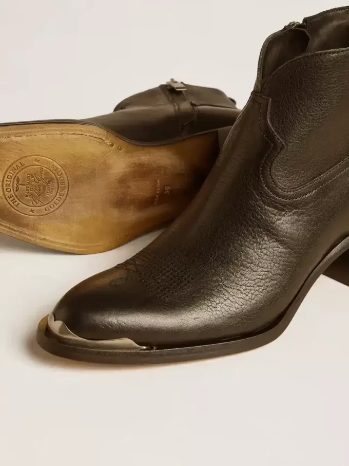 Botines Patty en piel negra Botines Patty en piel negra