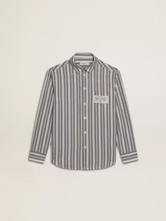 camisa a rayas para nio con detalle golden dreamers en el bolsillo 1 330x440 - Camisa a rayas para ni&ntilde;o con detalle Golden Dreamers en el bolsillo