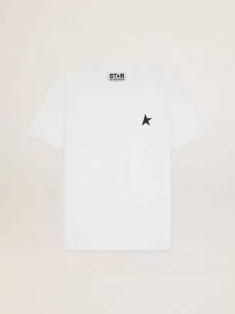 Camiseta de la colección White Star con estrella negra en la parte delantera