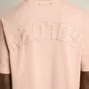 Camiseta rosa empolvado con logotipo invertido en la espalda – Jersey Capsule