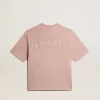 Camiseta rosa empolvado con logotipo invertido en la espalda – Jersey Capsule