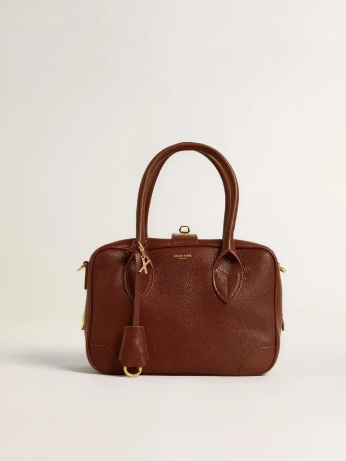 Charm con letra X en latón dorado con cristales