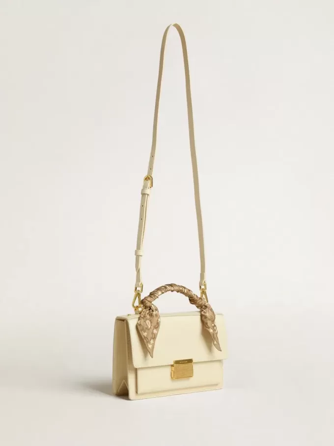 Cinta de sarga de seda gris paloma con estampado de cachemira