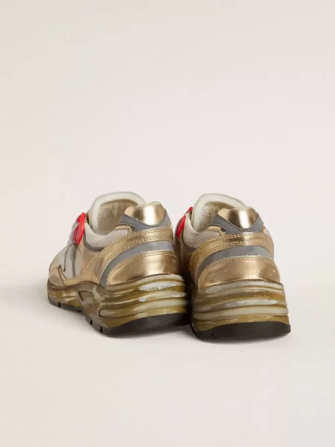 Dad-Star para mujer en malla y piel dorada con estrella de piel blanca