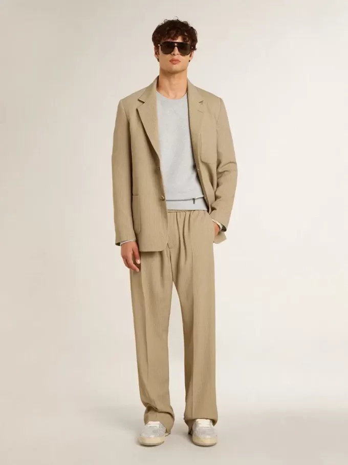 Forty2 para hombre en piel blanca y cristales Swarovski con estrella blanca