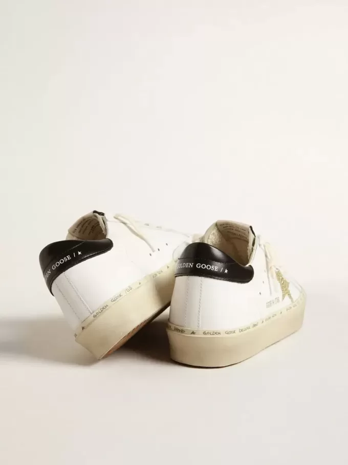 Hi Star con estrella de cristal Swarovski y lengüeta negra en el talón