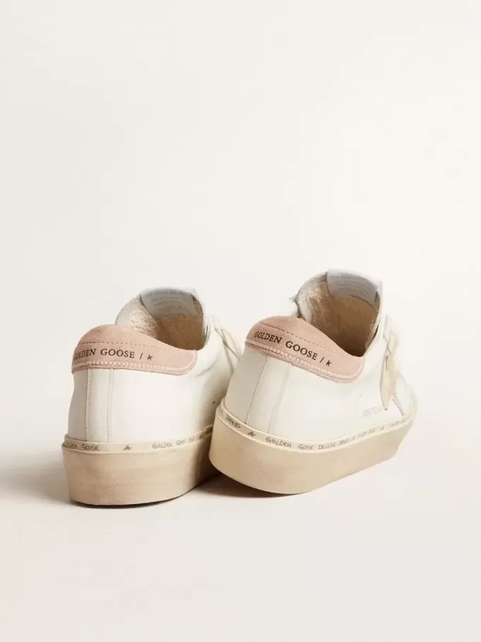 Hi Star LTD para mujer con estrella de ante rosa antiguo y lengüeta en el talón con perlas