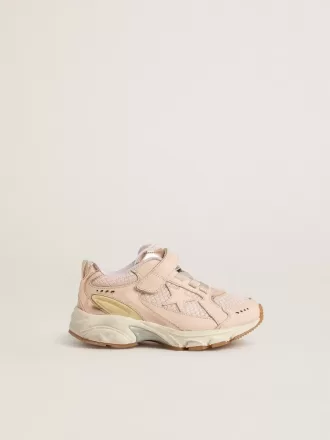 Junior Lightstar en piel rosa y malla con estrella de piel rosa Junior Lightstar en piel rosa y malla con estrella de piel rosa