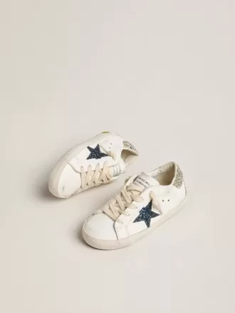 junior super star en piel con estrella brillante y lengeta en el taln 2 330x440 - Junior Super-Star en piel con estrella brillante y leng&uuml;eta en el tal&oacute;n