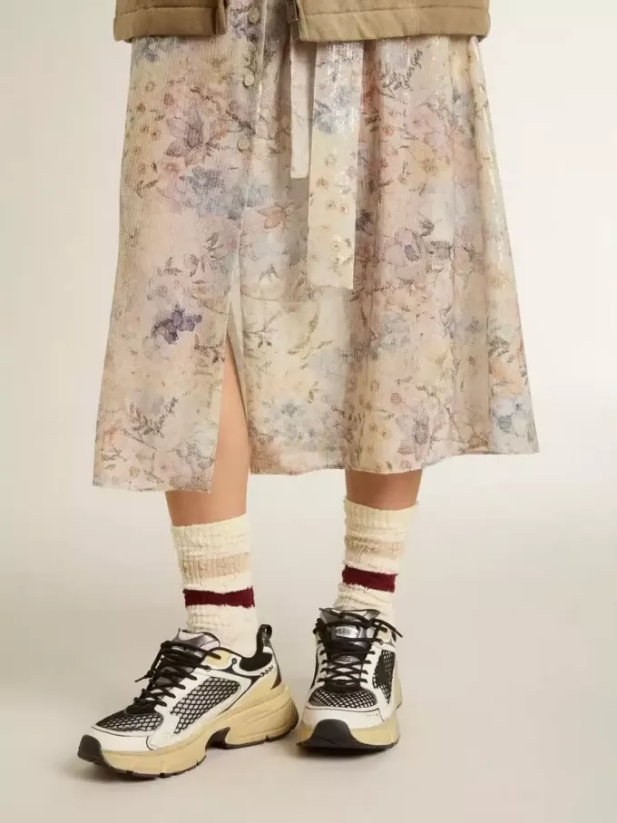 Lightstar para mujer en piel blanca y malla negra con estrella de TPU negra Lightstar para mujer en piel blanca y malla negra con estrella de TPU negra