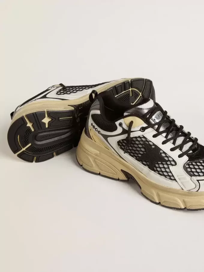 Lightstar para mujer en piel blanca y malla negra con estrella de TPU negra Lightstar para mujer en piel blanca y malla negra con estrella de TPU negra