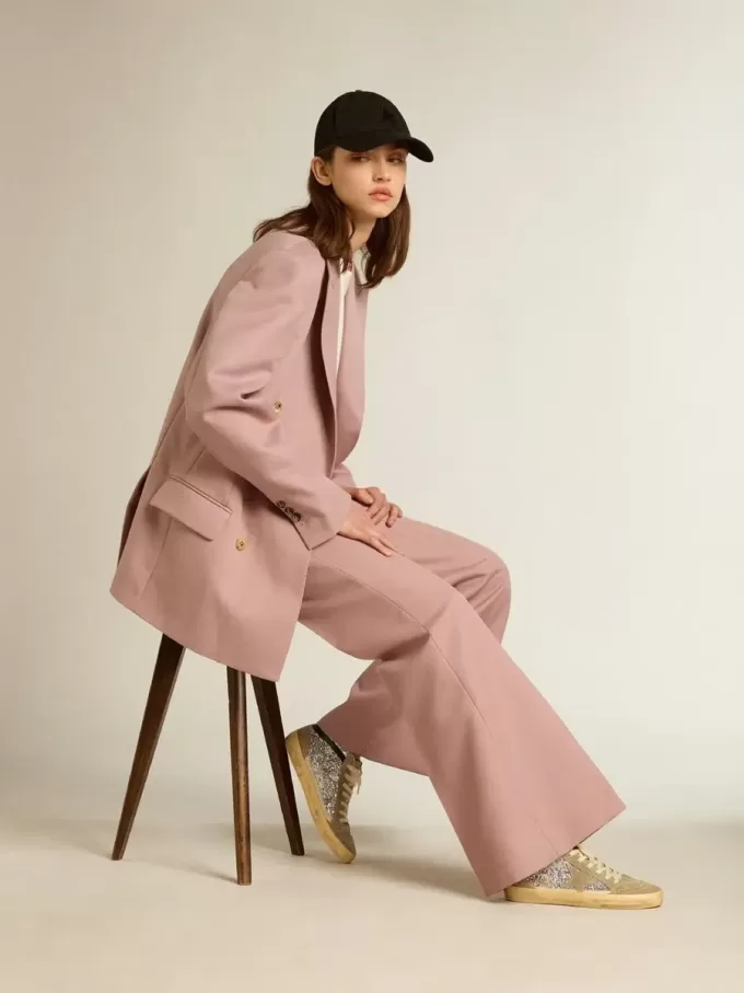 Mid Star en plata brillante con estrella de ante y detalle negro