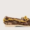 Mocasines Cruise para hombre en piel de potro con estampado de leopardo