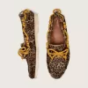 Mocasines Cruise para hombre en piel de potro con estampado de leopardo
