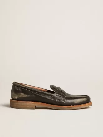 Mocasines Jerry para hombre en piel negra