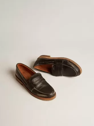 Mocasines Jerry para hombre en piel negra