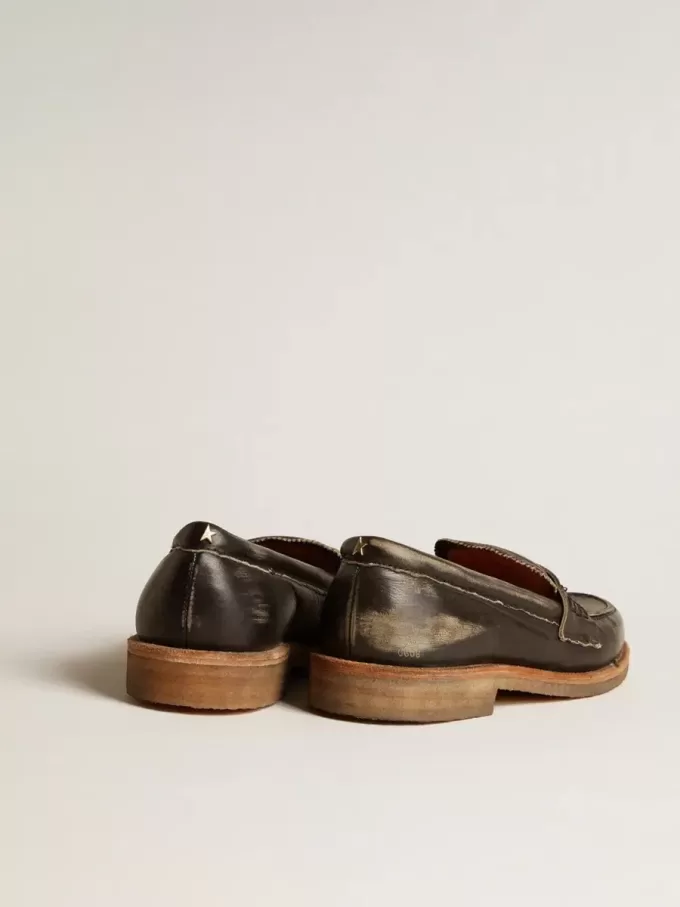 Mocasines Jerry para hombre en piel negra
