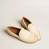 Mocasín Jerry en piel color blanco mantequilla Mocasín Jerry en piel color blanco mantequilla