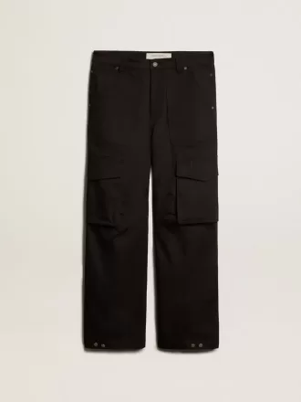 Pantalones cargo negros