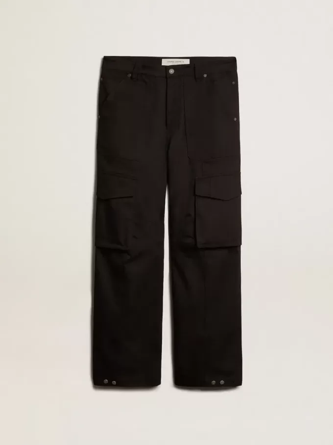 Pantalones cargo negros