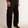 Pantalones cargo negros