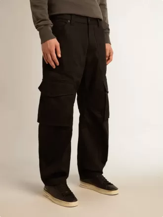 Pantalones cargo negros