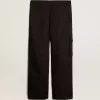 Pantalones cargo negros